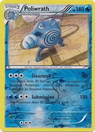 Furious Fists Poliwrath #17/111 reverse holo
